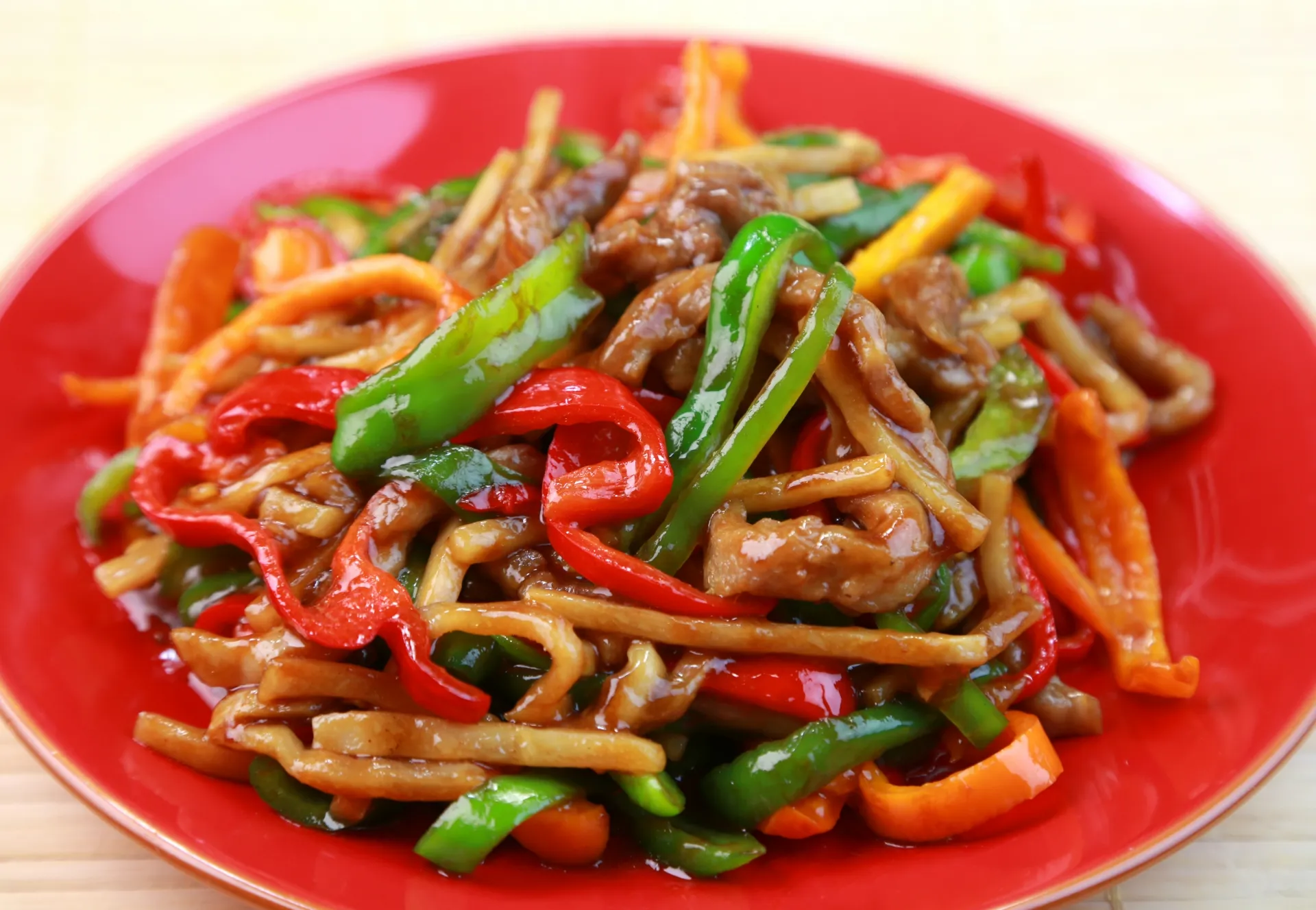 鬼簡単な青椒肉絲 1